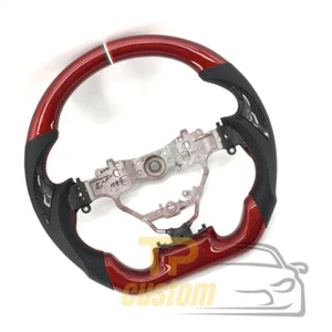 Red Carbon Fiber Steering Wheel fit for Lexus GS350 ES350 RX350 LX570 2016-2022 - Picture 1 of 6