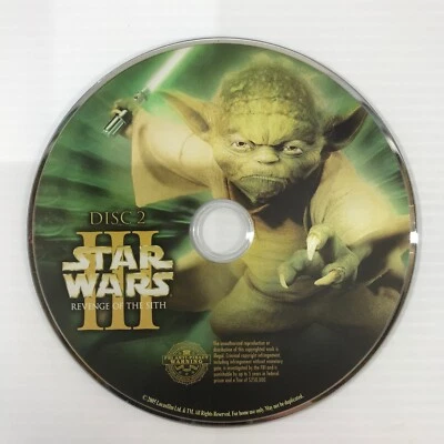 Star Wars III Revenge of The Sith - Disc 2 - Loose DVD - Image 1 of 3