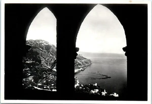 Real Photo Panorama from Hotel Caruso Belvedere, Ravello. Italy RPPC Postcard - Picture 1 of 2