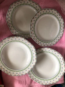 Christopher Stuart Bali Hai 2 Soup Bowls & 2 Salad/Luncheon Plates Preowned - Picture 1 of 2