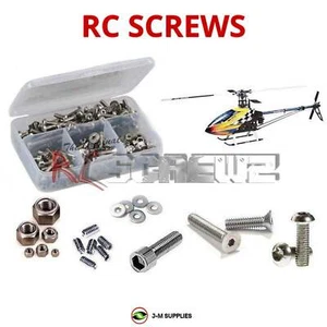 RCScrewZ Stainless Screw Kit alg016 for Align T-REX 450 Sport V2 KX015081T | SET - Picture 1 of 15