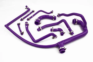Silicone Radiator Coolant Hoses fit Land Rover Defender 300TDI RHD Stoney Purple - Picture 1 of 4