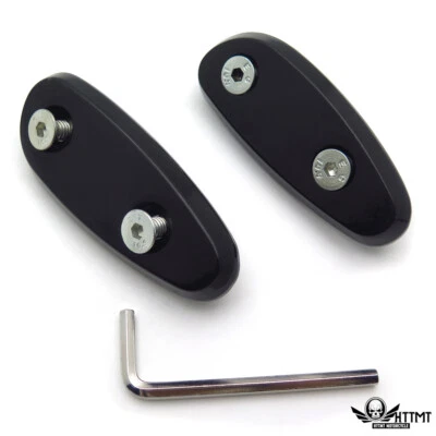 Bloque de espejos retrovisores placas base para Suzuki GSXR 600 750 1000 GSX-R 2001-2004 negro Foto 1 de 4