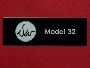 Dan Wesson Model 32 Display Case Plaque  - Picture 1 of 2
