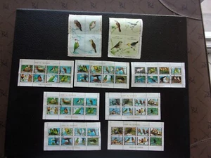 WELT - Konvolut Briefmarken Vögel obl (Z26) - Bild 1 von 2