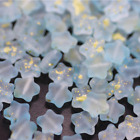 10pcs8mm Frosted Colorful crystal Star Beads for Bracelet Earring DIY Accessor D