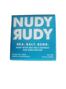 Nudy Rudy - Bar Soap- Sea Salt Suds - White - Picture 1 of 3