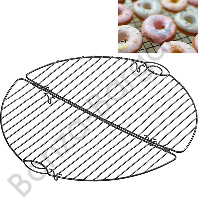 Estante de enfriamiento plegable redondo antiadherente para pasteles Tala SIN garrapatas Foto 1 de 4