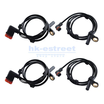 4x ABS Wheel Speed Sensor Front Rear L&R For Mercedes-Benz Cl500 Cl600 S500 S600 Foto 1 de 4