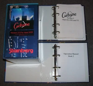 Mega computadora Atari 520 1040 ST STE Steinberg Cubase 3 discos dongle manuales en caja - Imagen 1 de 4