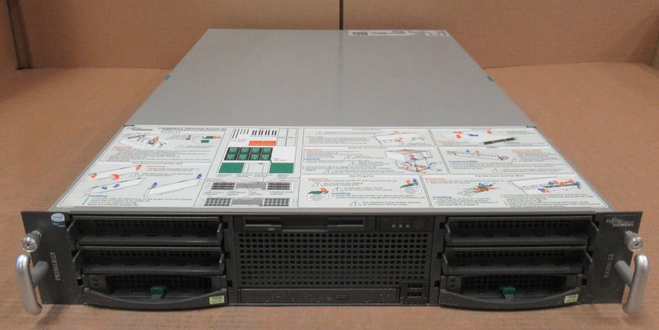 Fujitsu PRIMERGY RX300 S3 1x Dual-Core Xeon 5150 2.66GHz 4GB 2U Rackmount Server - Image 1 of 2
