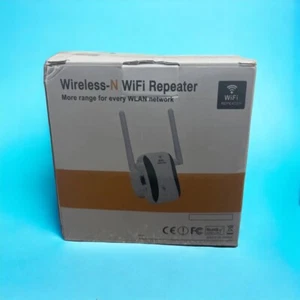 Wi-Fi Repeater White Wireless-N New - Picture 1 of 5