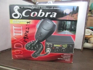 Cobra 19 DX III 40-Channel Mobile Compact Design CB Radio IOB - 2000 - Picture 1 of 7