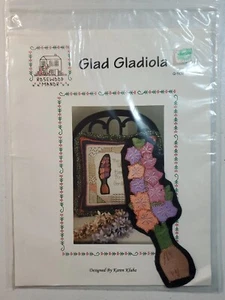 Rosewood Manor Glad Gladiola punto de cruz Q-1102 direcciones - Imagen 1 de 4