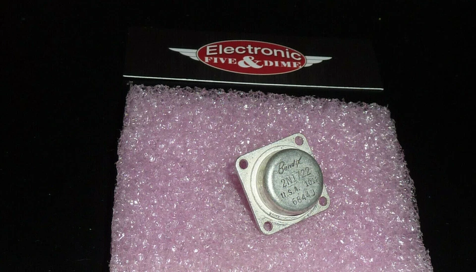 2N1722 Bendix  NPN Silicon High power Transistor / TO-53 Case - Image 1 of 1