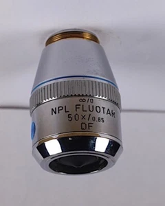 Objetivo microscopio infinito Leitz NPL Fluotar 50x/.85 DF - Imagen 1 de 5