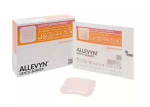 10 en Caja Allevyn Apósito Borde Suave 3" x 3" Barrera Bacteriana Estéril - Imagen 1 de 1