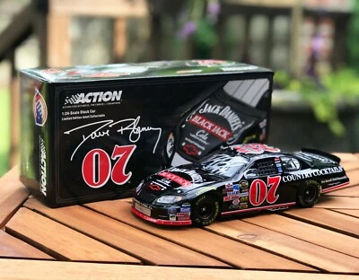 Dave Blaney & Childress TWO AUTOGRAPHS 1/24 Action 2005 #07 Jack Daniels Diecast - Image 1 of 4