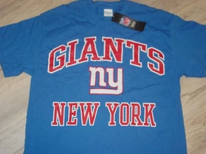Official Team NFL New York GIANTS T-Shirt NWT NEW sz.. MEDIUM - Picture 1 of 7