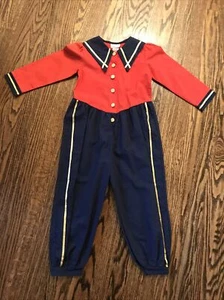 Niñas 5 De Colección Navidad Conjunto Mameluco Soldado Sandy’s Niña Rojo Dorado Azul Marino Más Disponible - Imagen 1 de 5