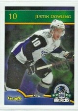 2010-11 Swift Current Broncos (WHL) Justin Dowling