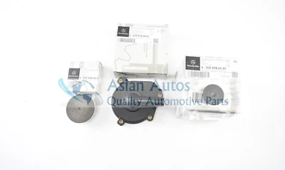 Cubierta separadora de aceite de motor original Mercedes Benz y tapa del árbol de levas  Foto 1 de 2