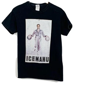 Camiseta Manu Ginóbili "Icemanu" Talla Pequeña Negra Mangas Cortas - Imagen 1 de 2