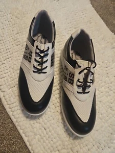 SandBaggers Sandy Fashion Comfort Sport Golf Shoes Women Size 8.5 Black & White - Picture 1 of 13