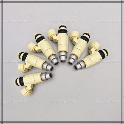 6X Fuel Injectors INP-774 Fits for 2005-06 Suzuki XL-7 01 Grand Vitara 2.7L V6 - Image 1 of 4