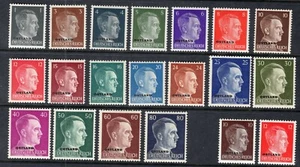 ALEMANIA 3rd REICH OCUPACIÓN SEGUNDA GUERRA MUNDIAL OSTLAND N9-N28 PERFECTO MONTADO SIN MONTAR O NUNCA MONTADO - Imagen 1 de 1