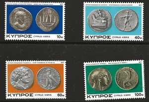 Cyprus Scott #479-81, Singles 1977 Complete Set FVF MNH - Picture 1 of 1