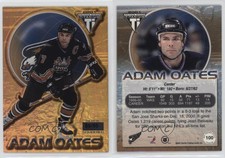 2000-01 Pacific Private Stock Titanium Gold /99 Adam Oates #100 HOF