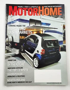 Motorhome Magazine March 2008 Smart Car Dinghy European RVs Sanibel Island - Bild 1 von 6