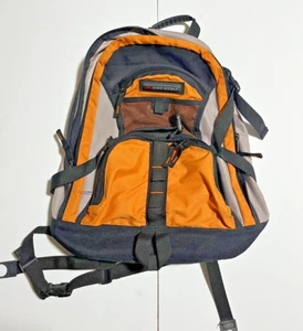 High Sierra Backpack Day Pack Book Bag Nylon Orange and Black NWOT - Picture 1 of 4