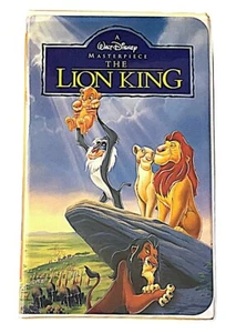 Walt Disney Masterpiece The Lion King VHS Tape Clamshell Cover - Picture 1 of 3