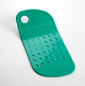 Gingercard Green For Grating Fresh Ginger Hassle Free Easier Than Chopping - Picture 1 of 1