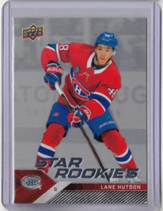 LANE HUTSON 24/25 2025 Upper Deck Star Rookies Box Rookie Montreal Canadiens #8 - Picture 1 of 2