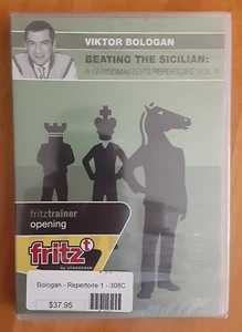 BEATING THE SICILIAN - A Grandmaster's Repertoire - Bologan - Vol 1 Chess DVD - Picture 1 of 2