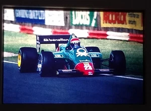 Eddie Cheever Alfa Romeo UK 1985 - Slide Transparency 35mm - Picture 1 of 2