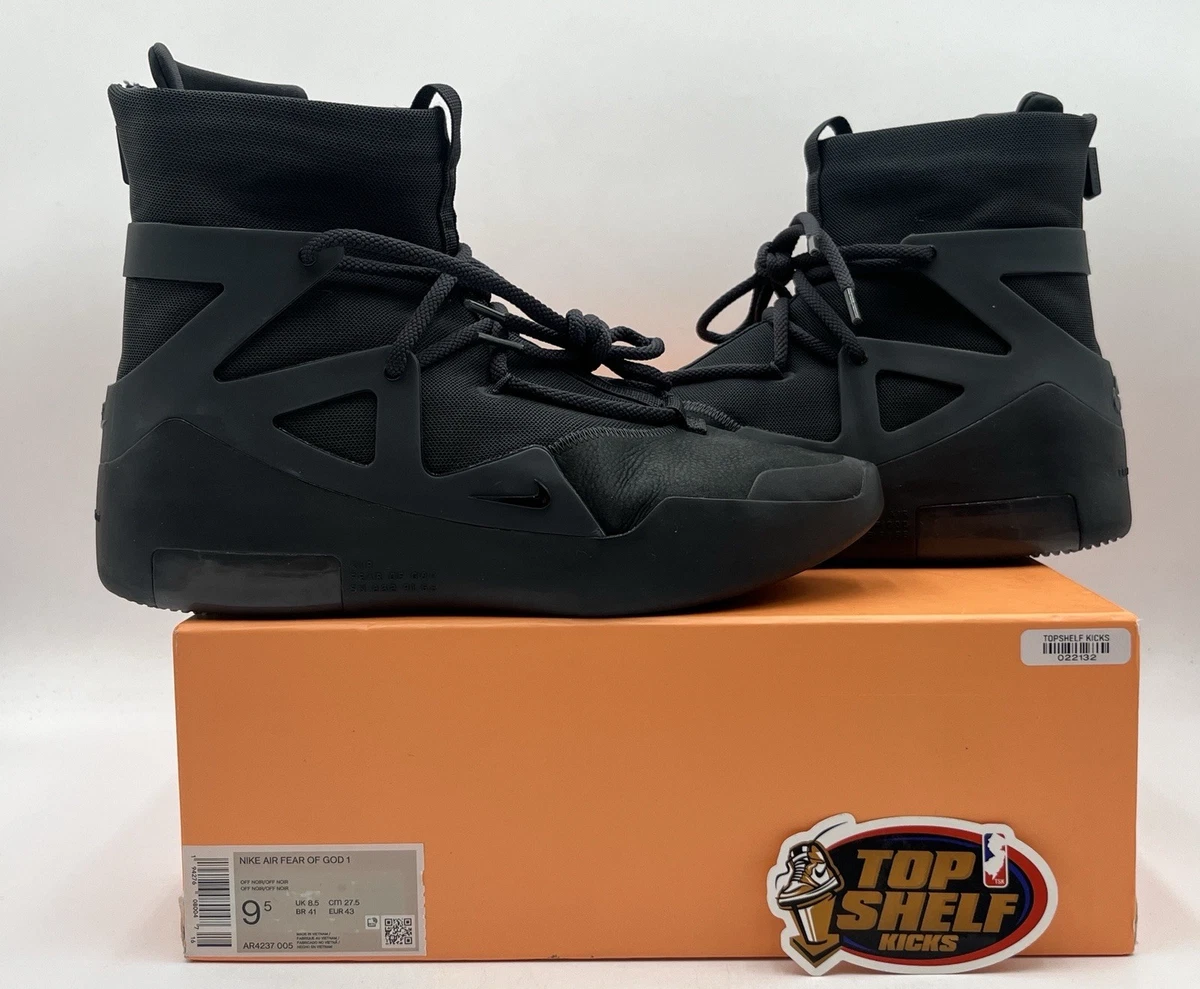 Nike Air Fear Of God 1 Black for Sale | Authenticity Guaranteed | eBay