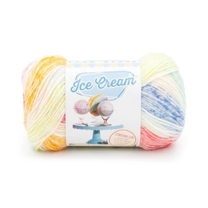 Lion Brand Ice Cream Garn-Schildkrötenbahnen - 3er Pack - Bild 1 von 1