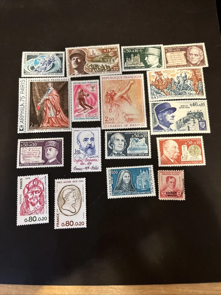 17 estampillas de Francia MH - Lote A-81532 Foto 1 de 1