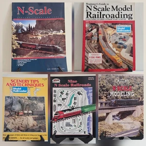 Lot Of 5 N Scale Railroad Modeling Guides & Journals - Picture 1 of 24