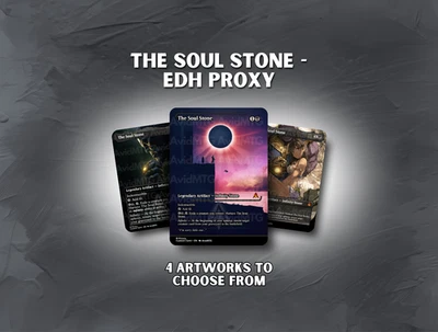 The Soul Stone - Custom Magic: The Gathering Card - Image 1 of 4