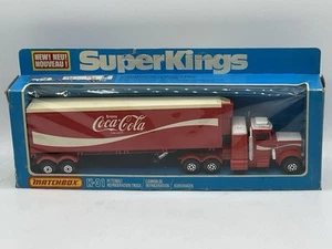 Matchbox Super Kings K-31 Peterbilt with Coca Cola trailer. - Picture 1 of 17