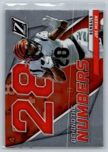 2022 Zenith #BN-JMI Joe Mixon Behind the Numbers Cincinnati Bengals E60 - Picture 1 of 2