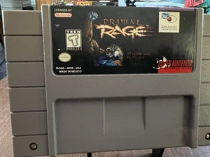 Primal Rage SNES Super Nintendo Auténtico - Imagen 1 de 5