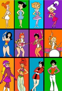 Hanna-Barbera Group Print 11x17 - Picture 1 of 1