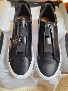 London Fog Memory Foam Mens Black Shoes Sz. 10.5 - Picture 1 of 8