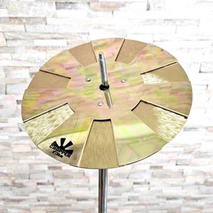 Sabian Chopper 8 Inch Bronze Noise Effect Cymbal 3-Layer Riveted Used - Picture 1 of 2